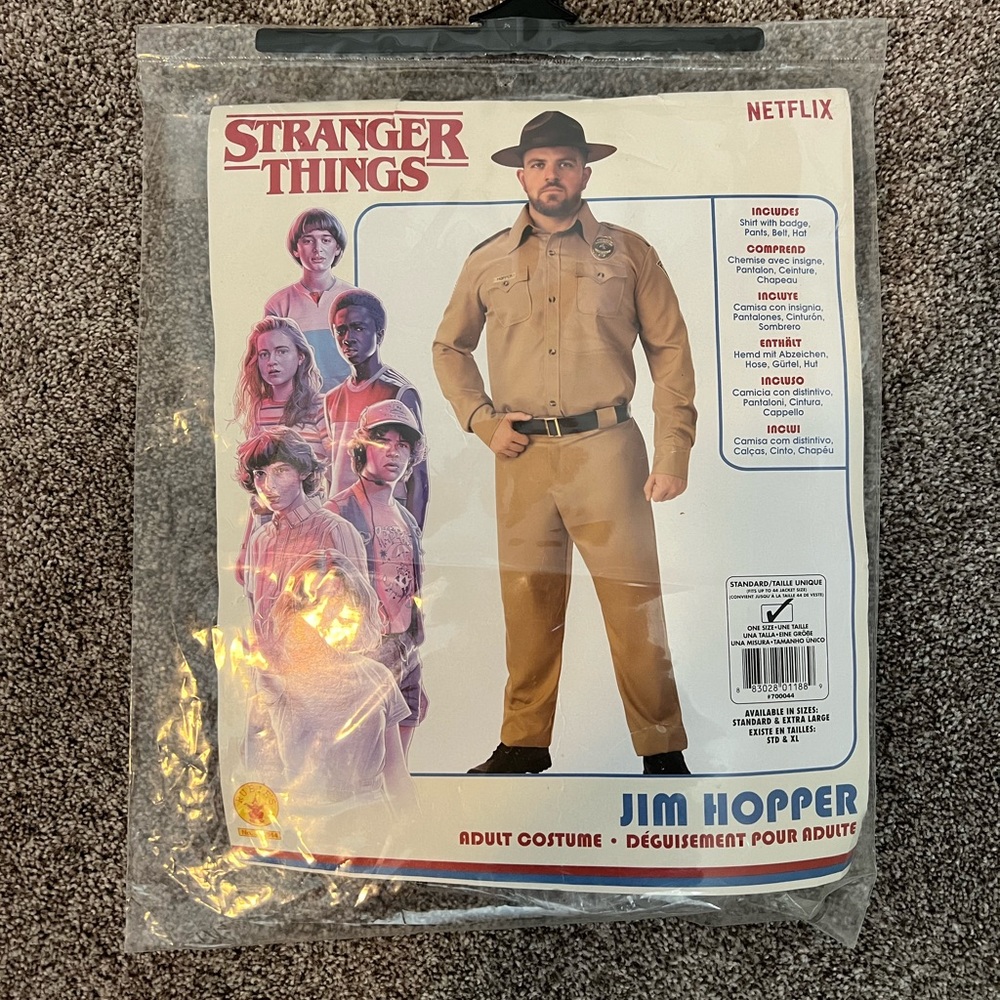 Stranger Things Jim Hopper Adult Costume
